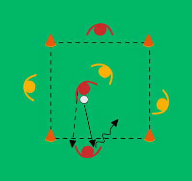 1v1 tukipelaajilla